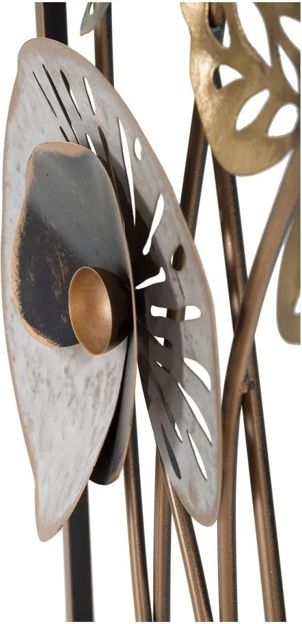 Metalowa dekoracja ścienna Mauro Ferretti Gloth, 31,2x90 cm