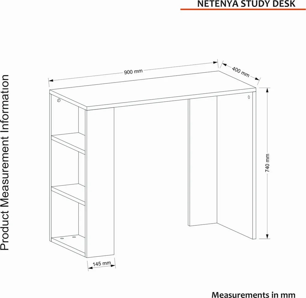 Biurko Netenya White