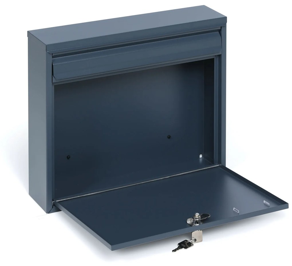 Skrzynka pocztowa odpowiednia do montażu TERAMO, antracytowa