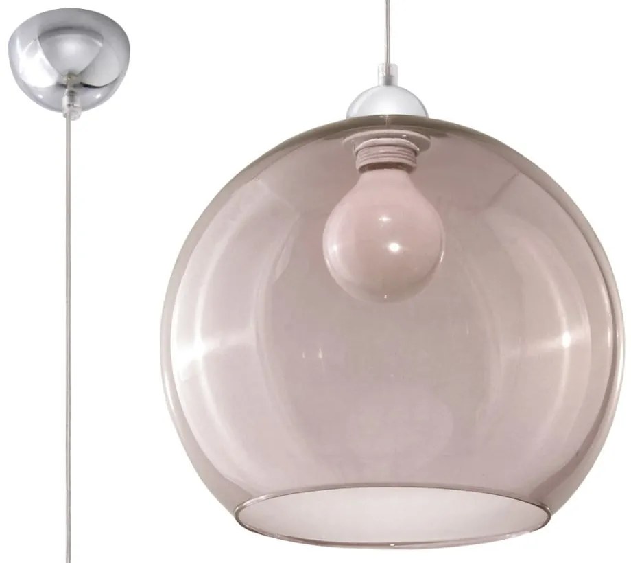 Szara lampa wisząca Nice Lamps Bilbao
