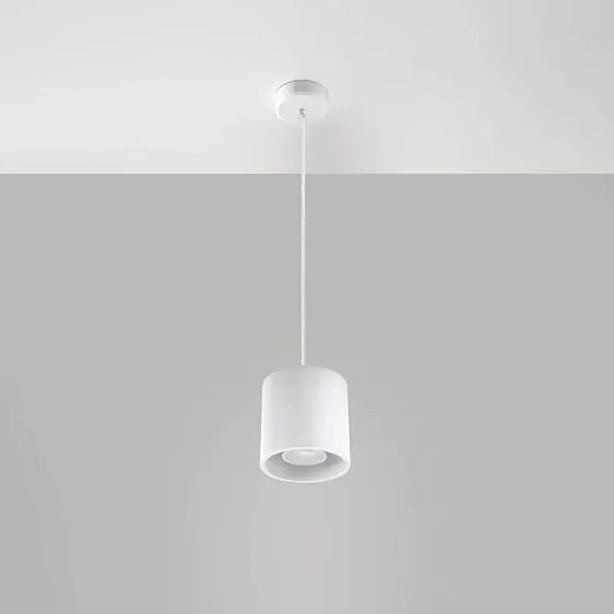 Lampa wisząca ORBIS 1 biała
