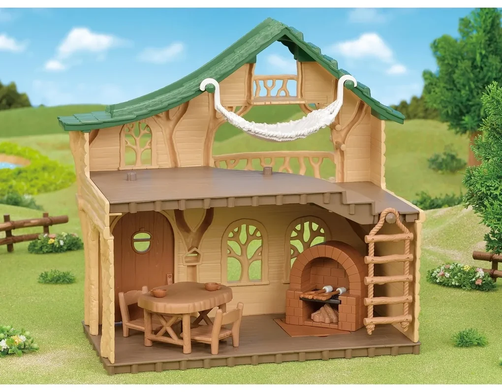 Sylvanian families 5451 dom drewniany z meblami