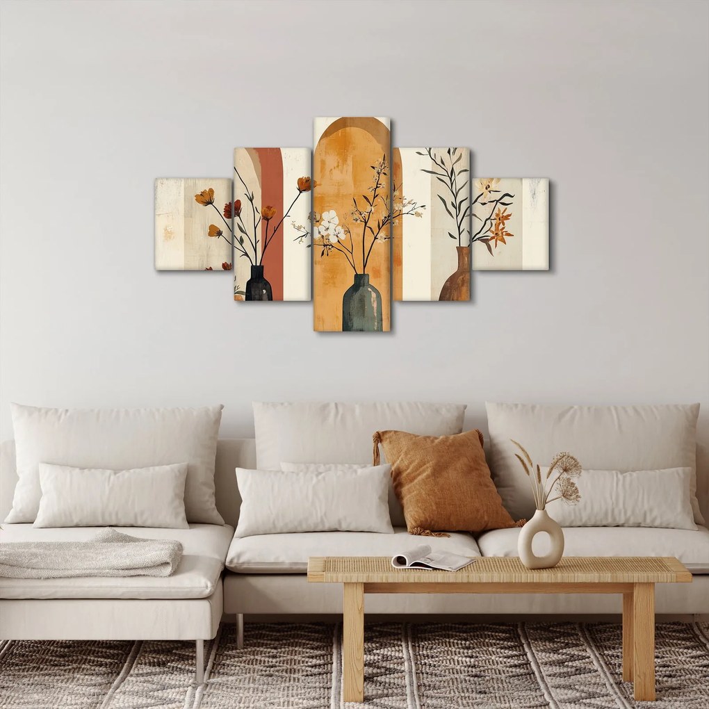 Obraz - Wazony w łukach (125x70 cm)