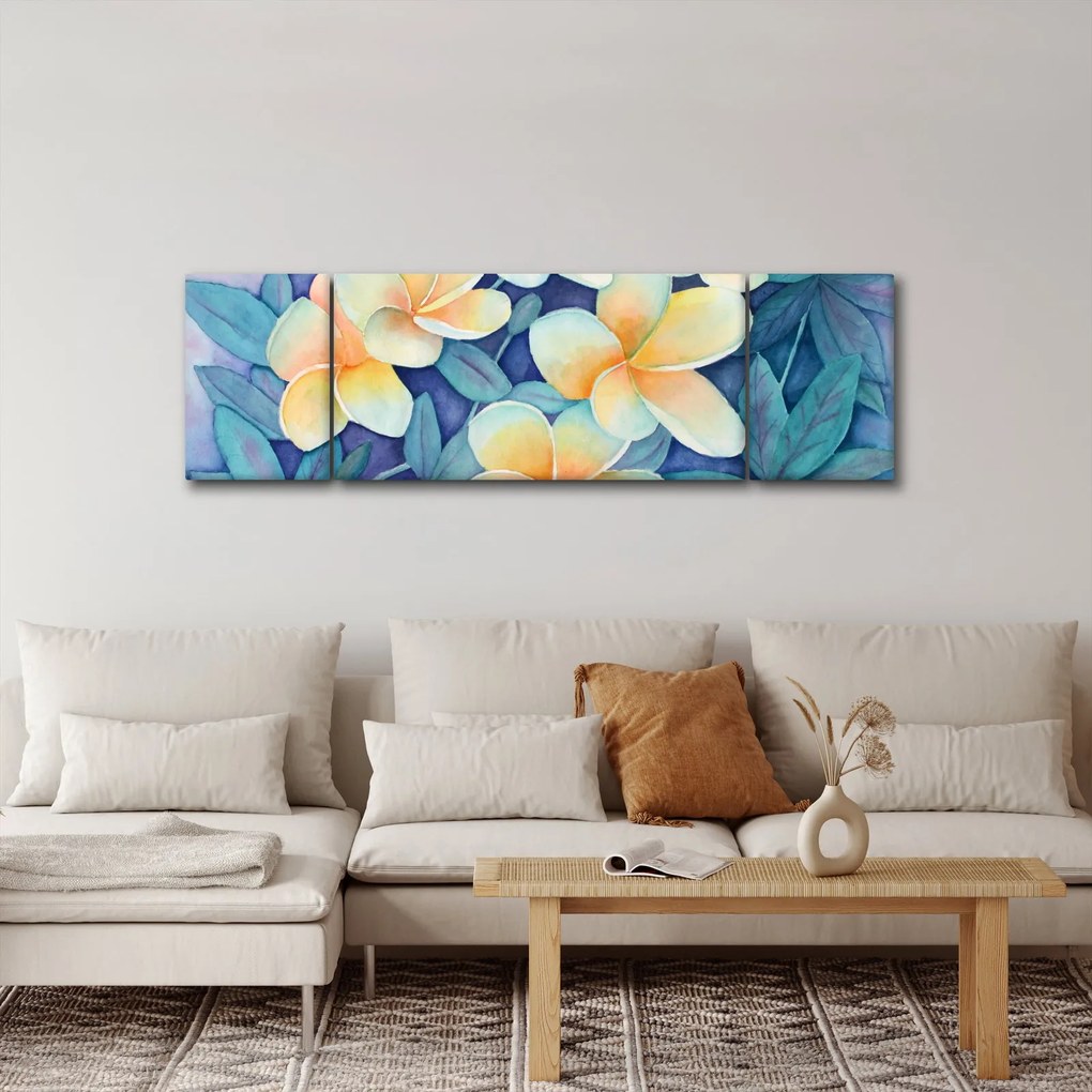 Obraz - Tropikalne krzewy (170x50 cm)