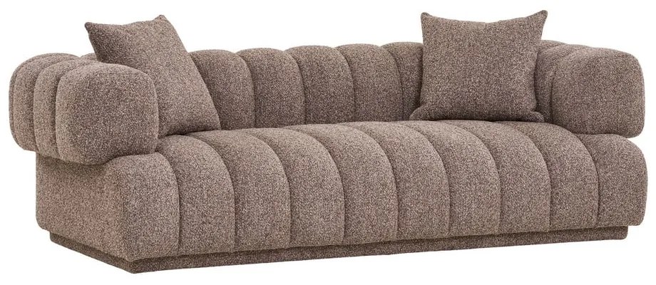 Brązowa sofa 226 cm Aurora – House Nordic