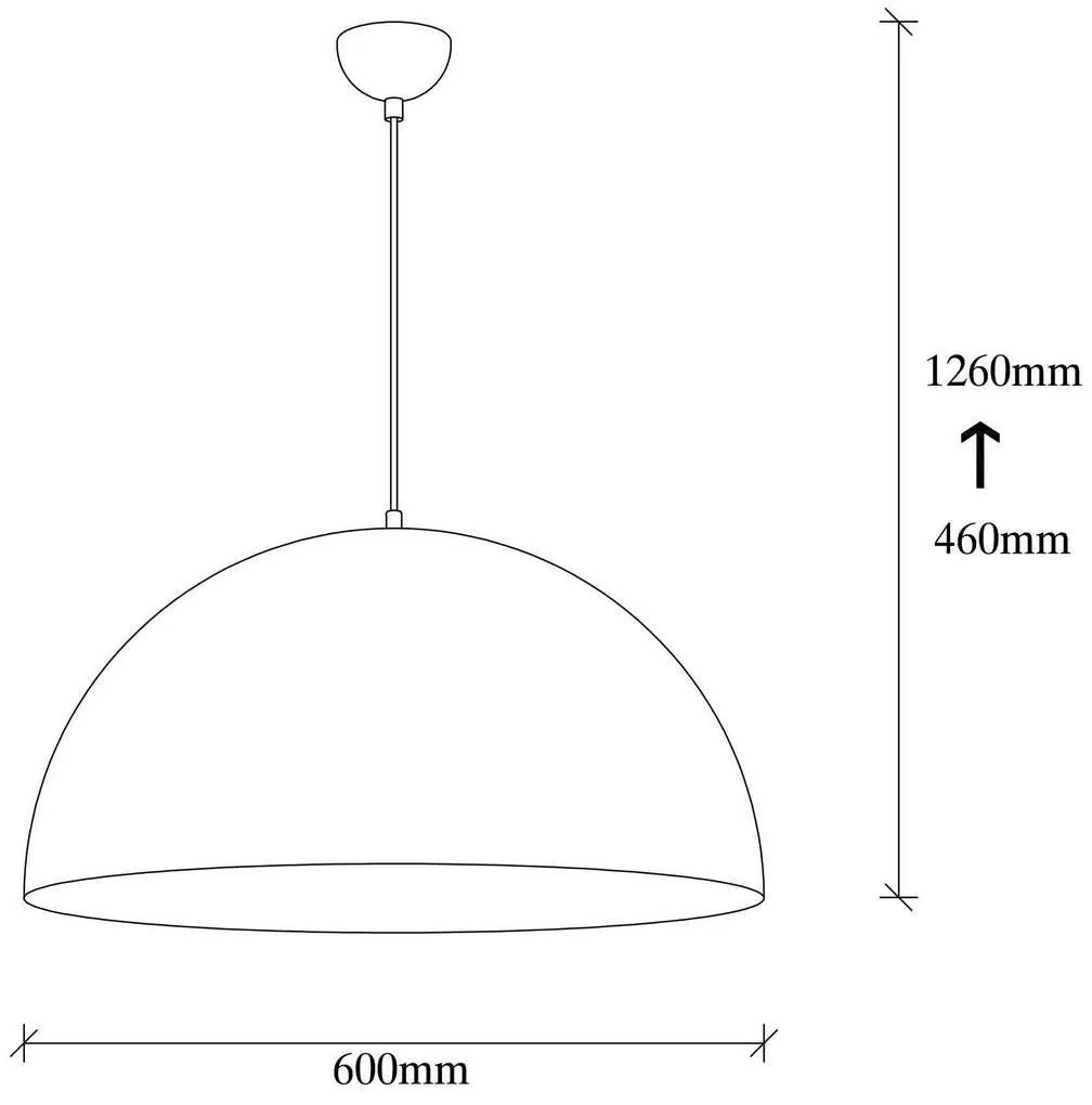 Lampa wisząca Sivani - MR - 724, czarny-złoty