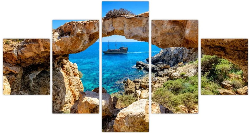 Obraz - Cape Greco (125x70 cm)