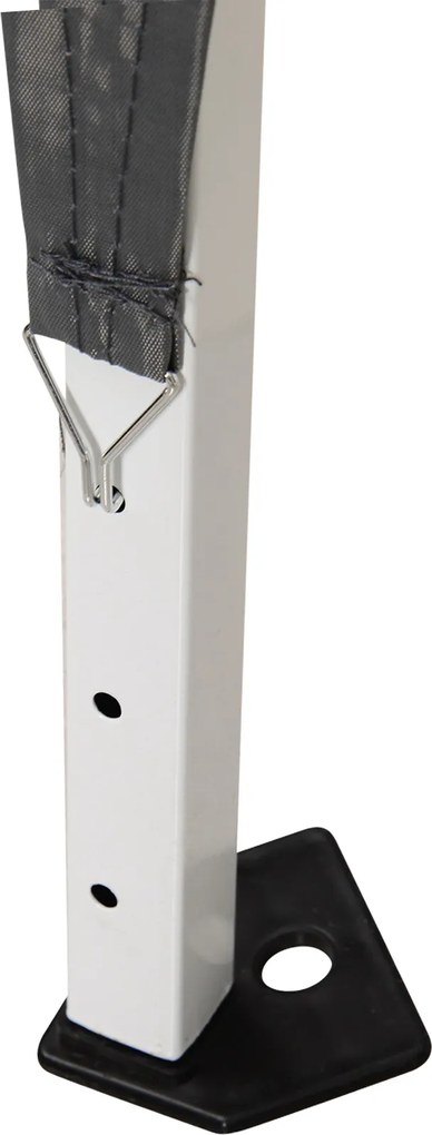 Outsunny Namiot Ogrodowy Pawilon 3x3m Składany z Torbą Stal Ochrona UV Szary | Aosom PL