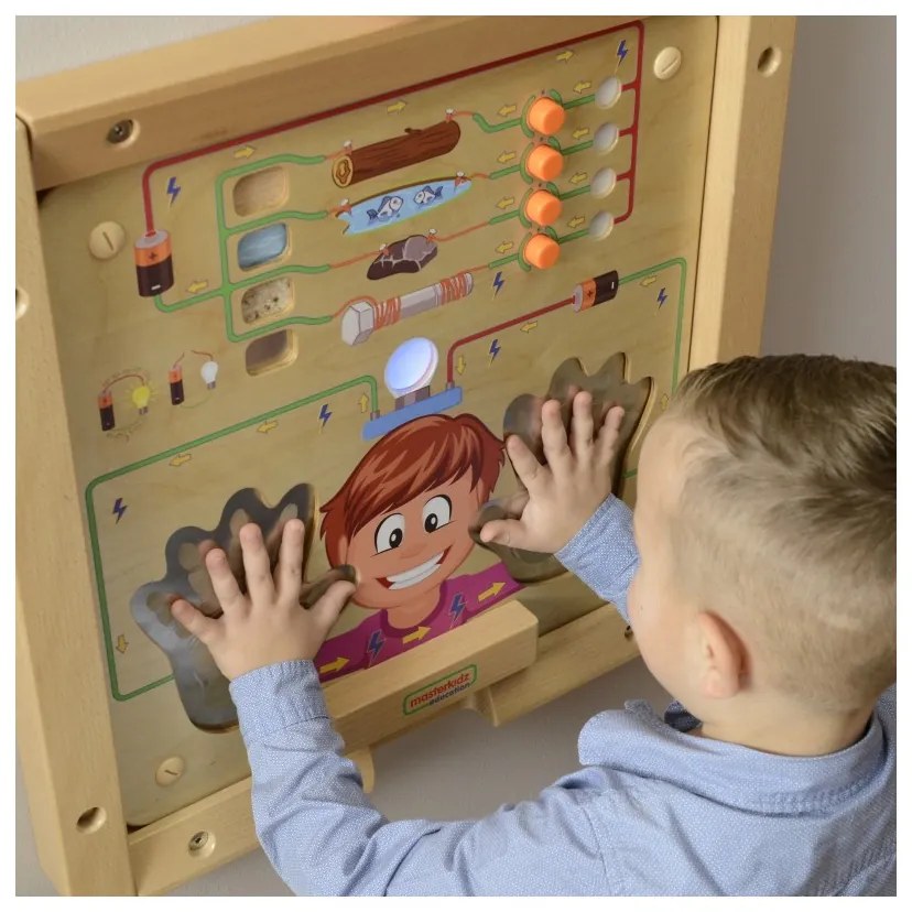 Masterkidz tablica edukacyjna eksperyment przewodnictwa