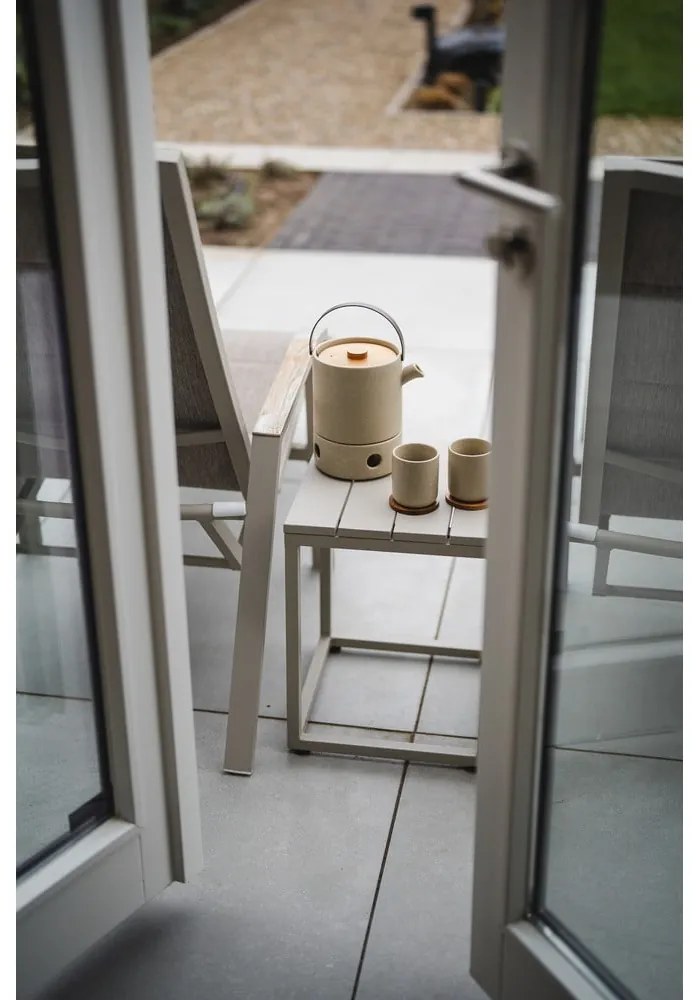 Szarobeżowy serwis do herbaty ceramiczny Umea – Bredemeijer