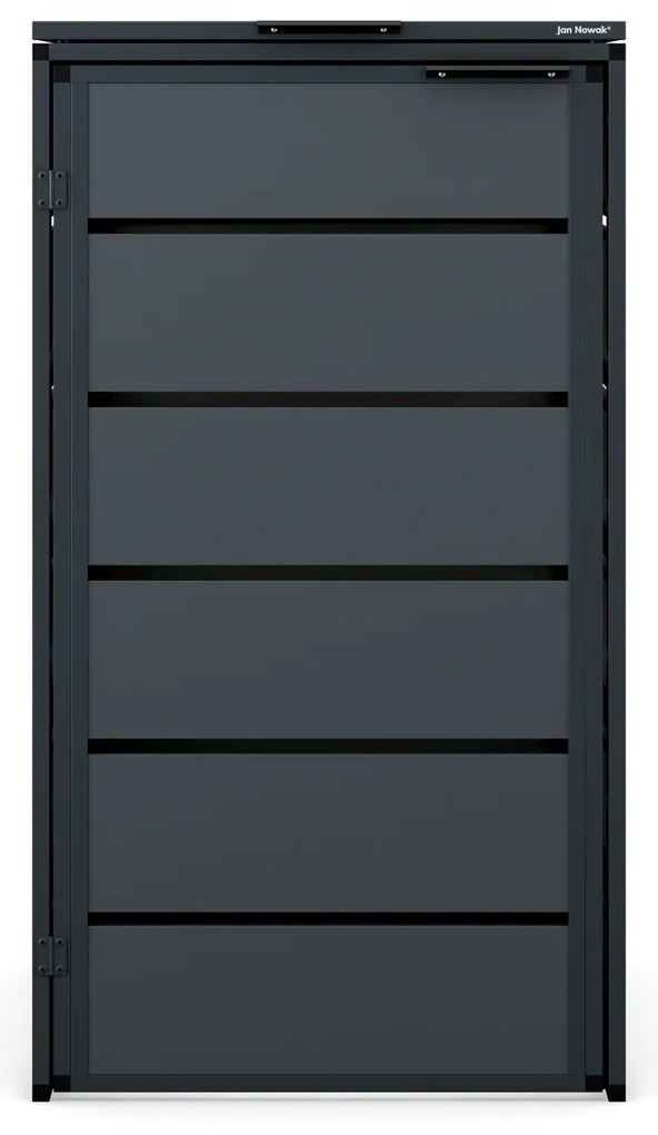 Zabudowa śmietnikowa 240L jednokomorowa, antracyt