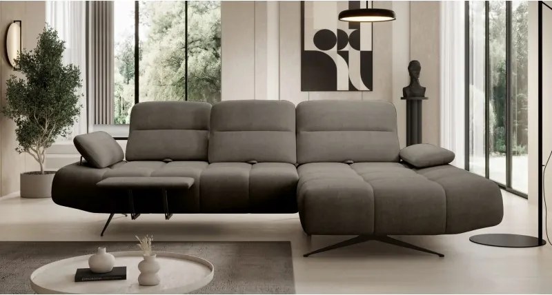 Narożnik FALCAO S układ L z funkcją RELAX WERSAL