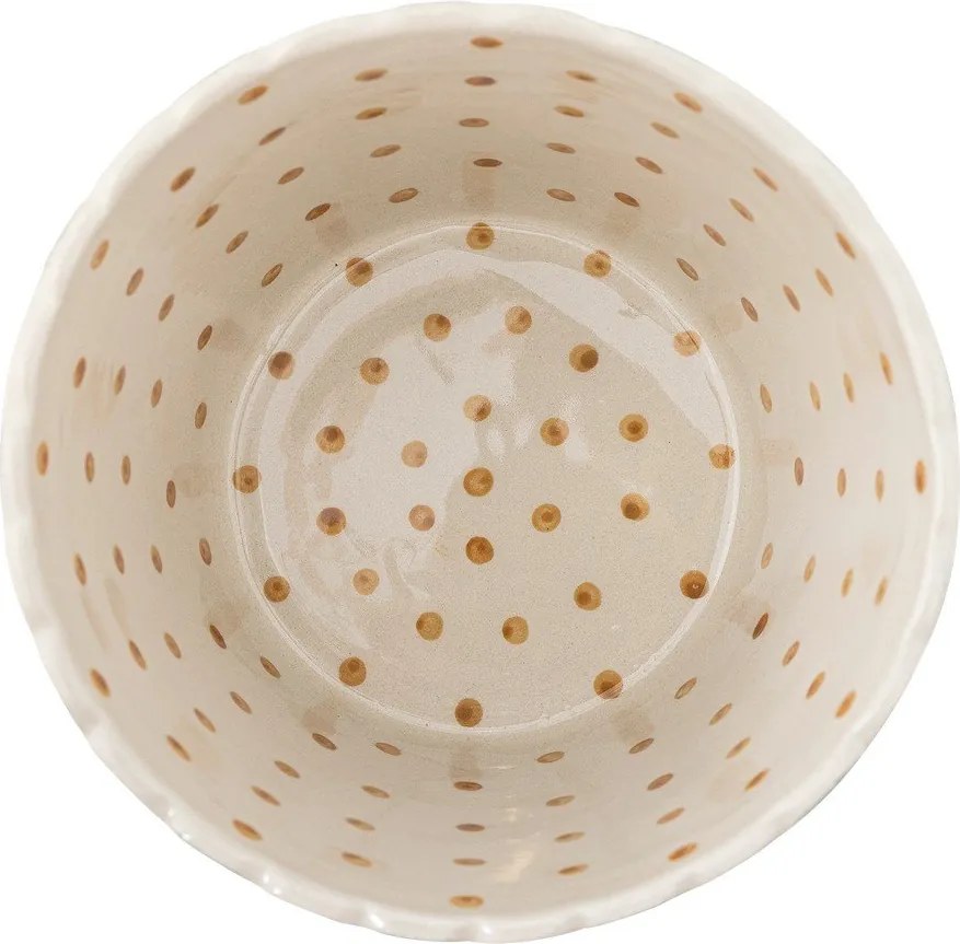 Jasnozielono-kremowa ceramiczna miska do serwowania 1,9 l Chip – Bloomingville