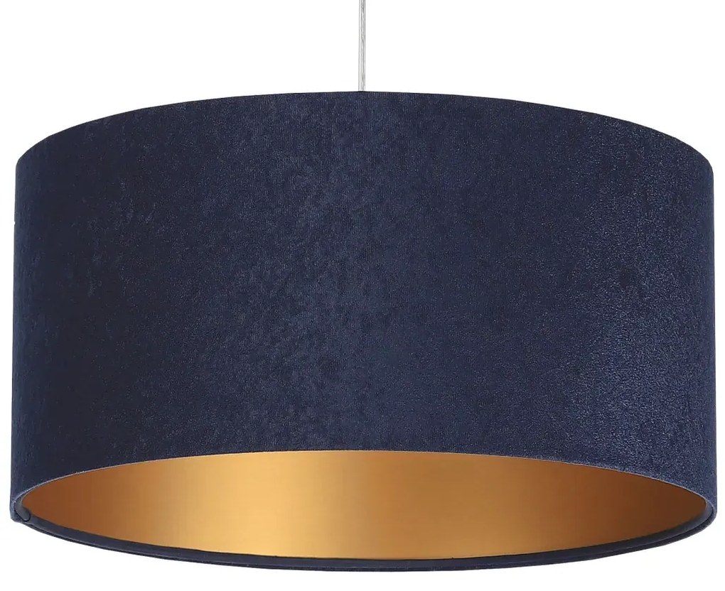Lampa wisząca HOME 30 granatowa/złota BPS KONCEPT