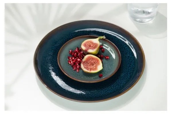 Zielony porcelanowy spodek ø 15 cm Crafted Breeze – like | Villeroy & Boch