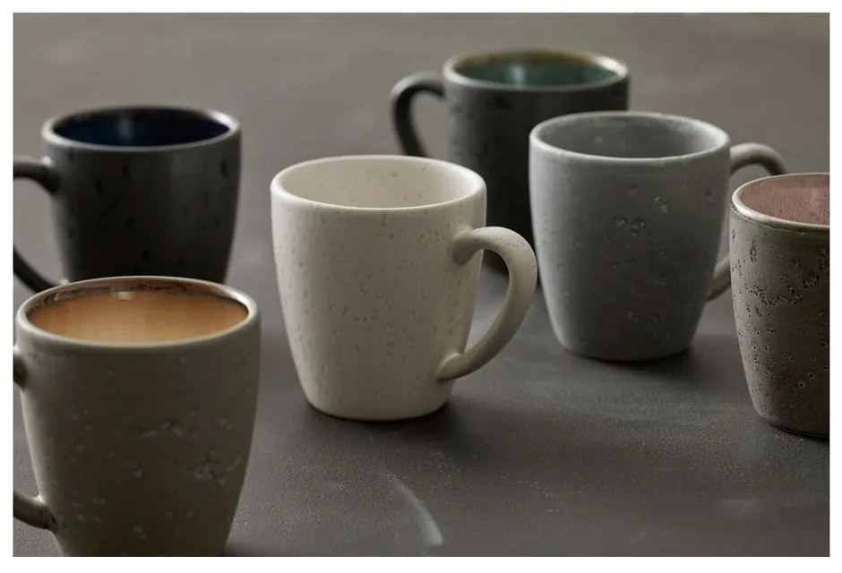 Różowy/szary kubek ceramiczny 190 ml Gastro Mensa – Bitz