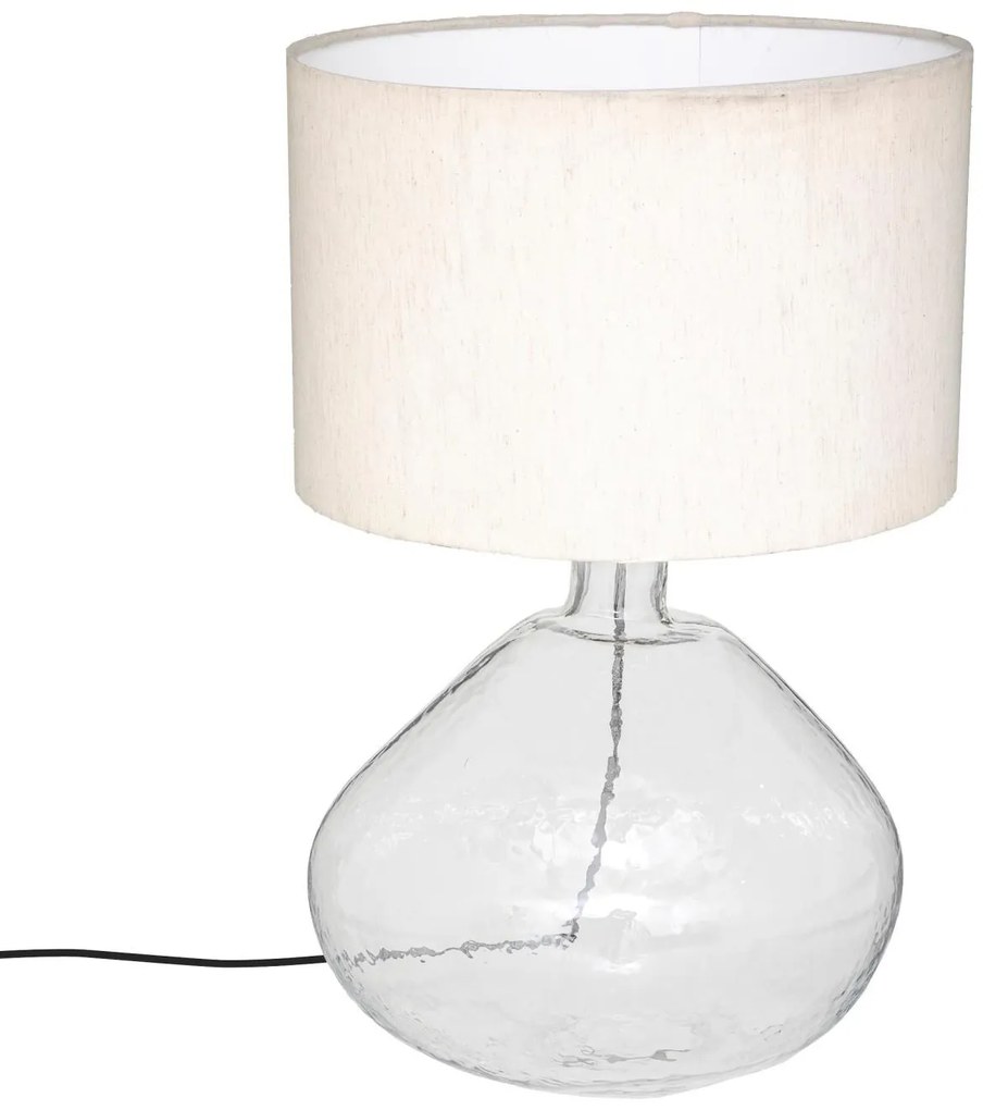 Lampa z materiałowym abażurem Melly, wys. 60 cm