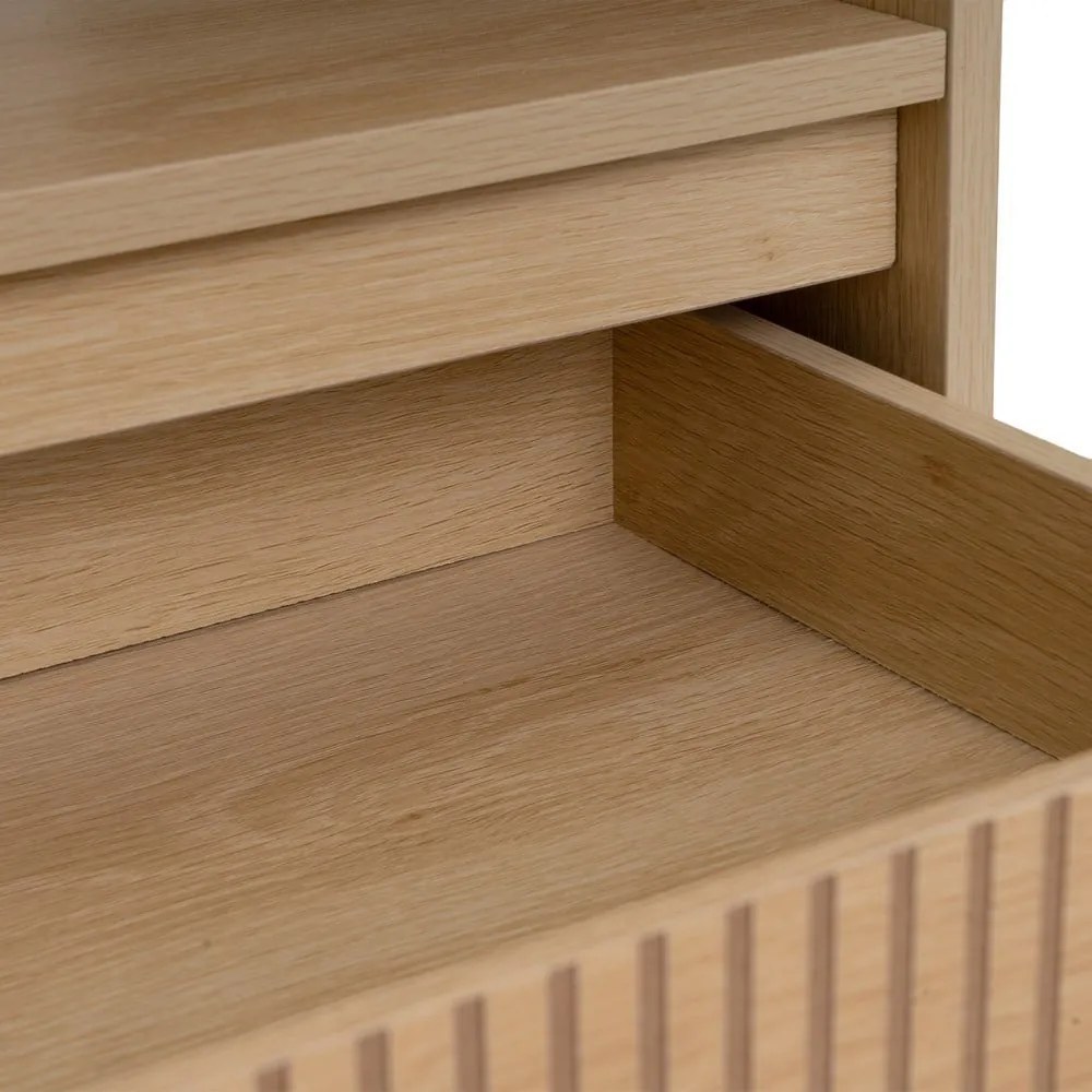 Regał w naturalnym kolorze 80x120x40 cm Naroa – Casa Selección
