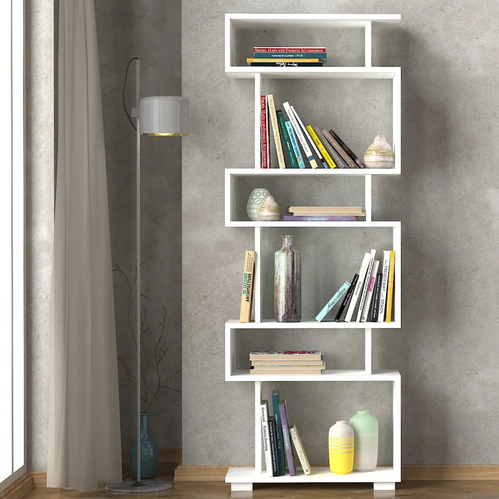 Blok biblioteczny biały