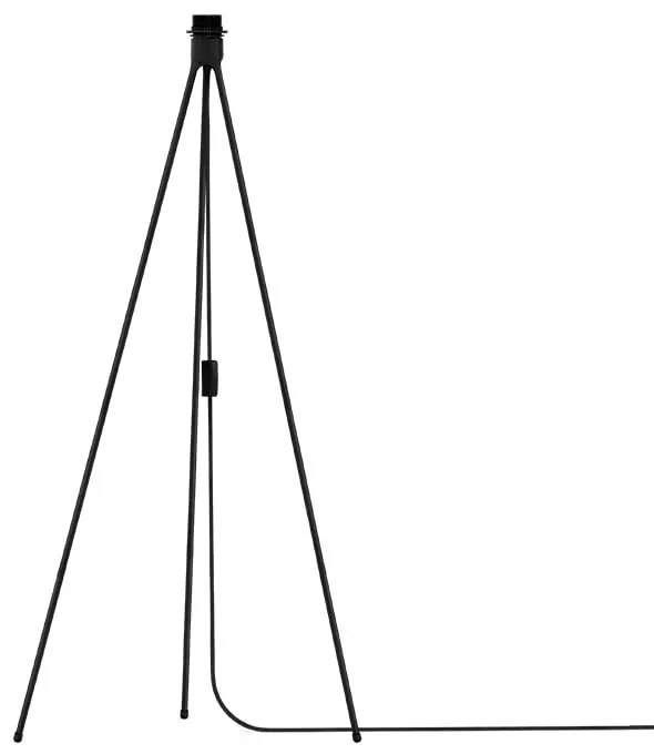 Czarny trójnożny stojak na lampę UMAGE, wys. 109 cm