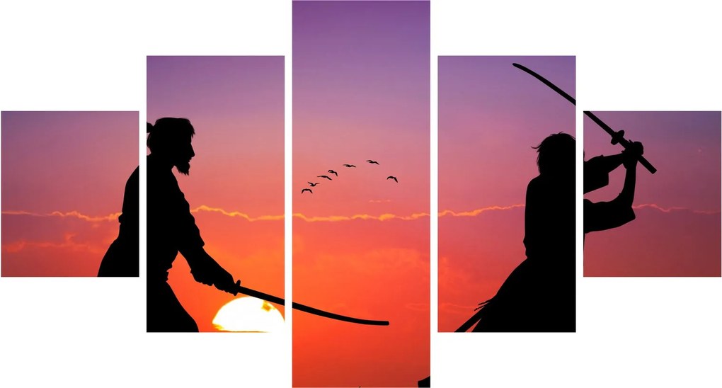 Obraz - Samuraj (125x70 cm)