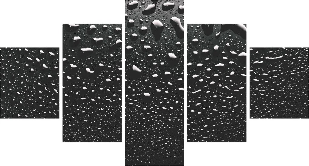 Obraz kropli wody (125x70 cm)