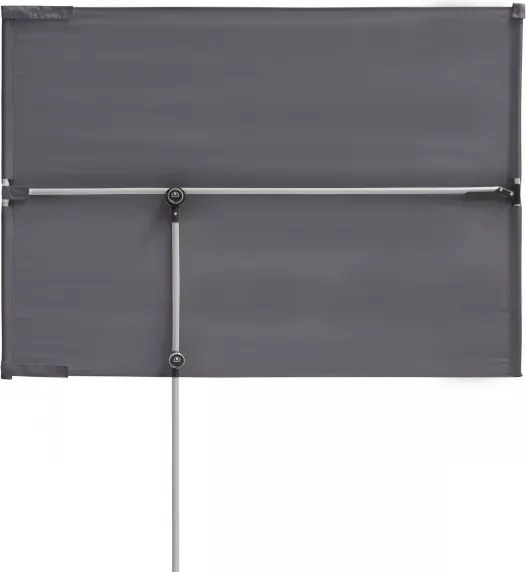 Doppler ACTIVE Osłona balkonowa parasol ogrodowy 180 x 130 cm antracyt