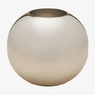 Wazon Ze Stali Brania ↑20 Cm - Sklum