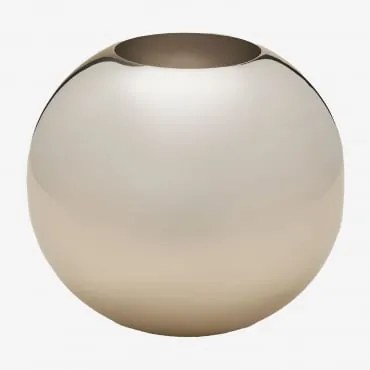 Wazon Ze Stali Nierdzewnej Brania ↑20 Cm - Sklum