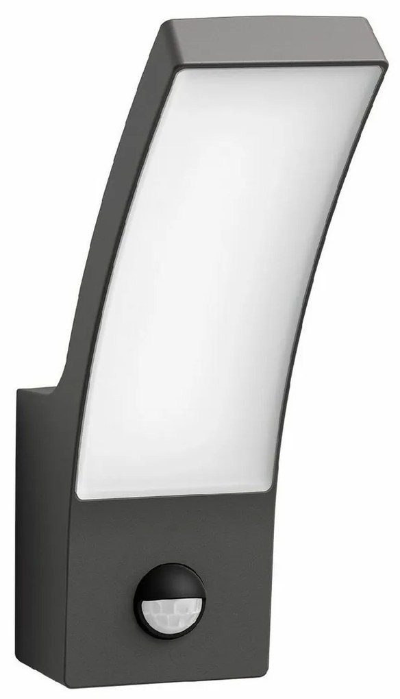 Philips SPLAY Kinkiet zewnętrzny UltraEfficient z czujnikiem LED 3,8 W 2700 K, antracytowy