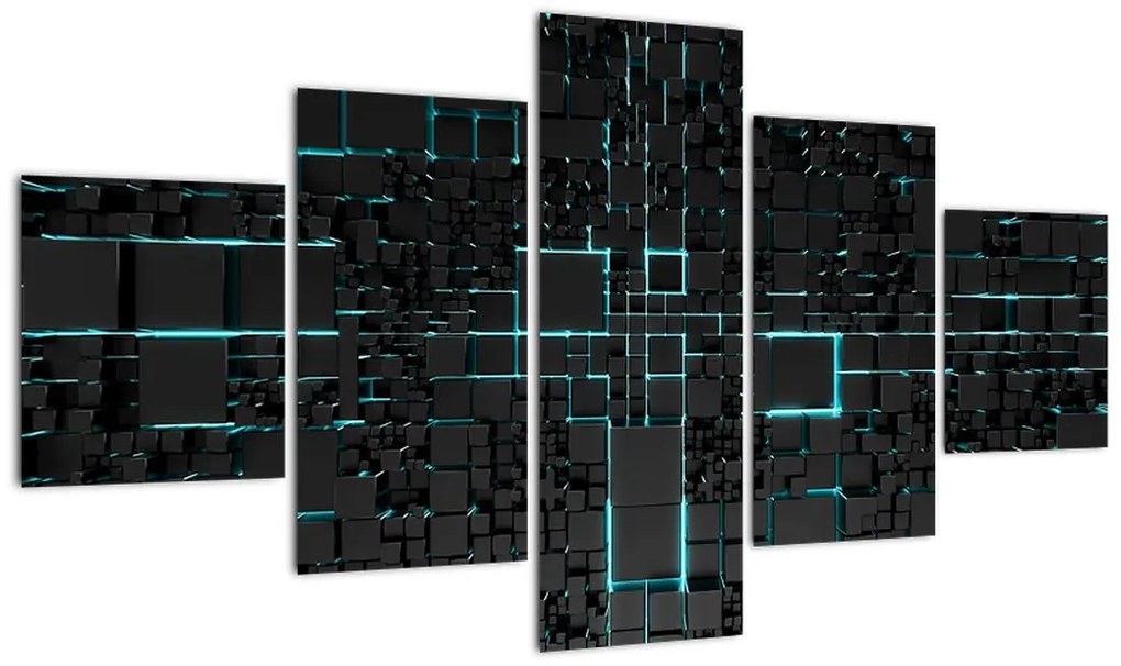 Obraz - Interfejs technologiczny (125x70 cm)