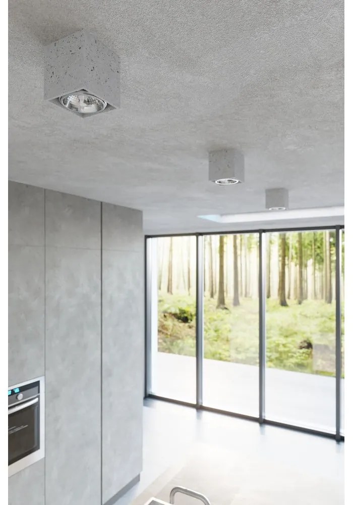 Betonowa lampa sufitowa Nice Lamps Miosecco