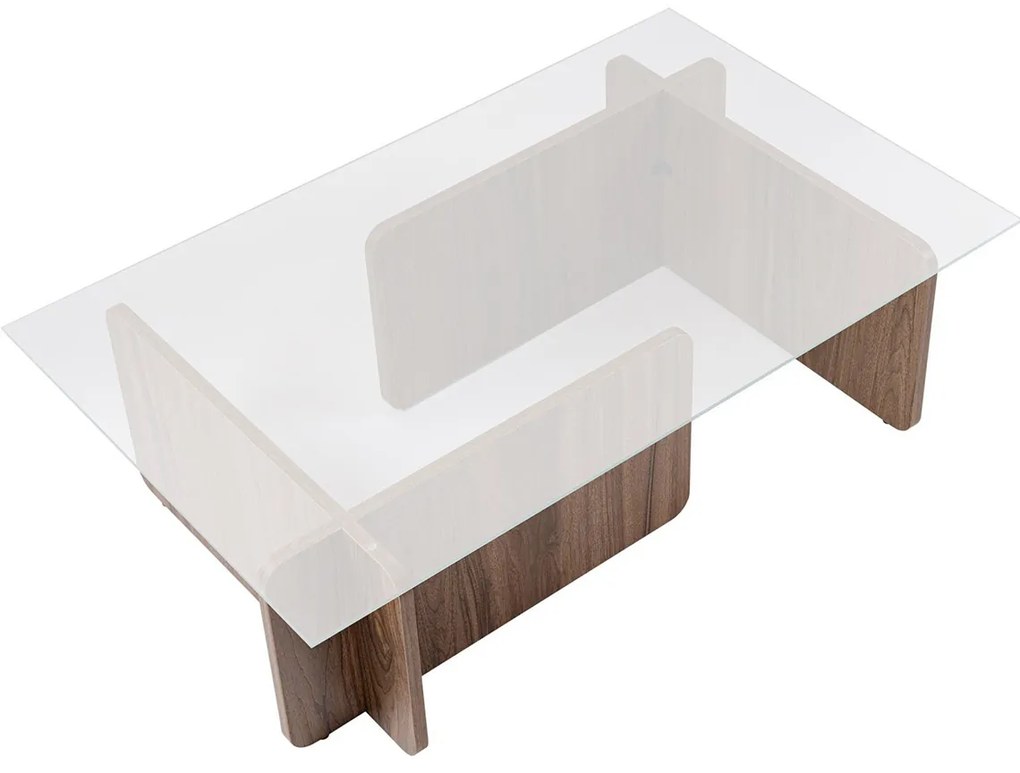 Stolik konferencyjny Flavio Walnut