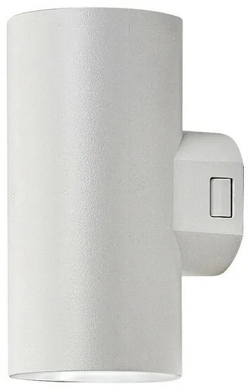 Rabalux 77162 zewnętrzna oprawa ścienna LED Urfa,18W, IP65, biała, 16 cm