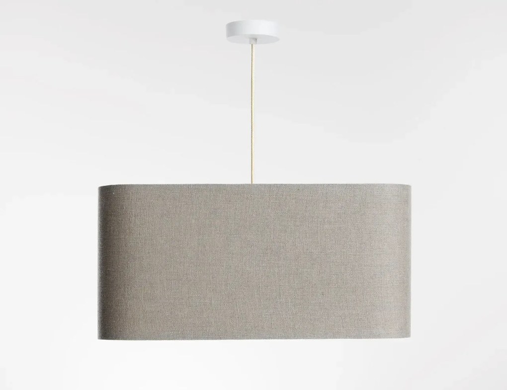 Lampa wisząca KWADRO LEN 001-40w20 jasna beżowa BPS KONCEPT