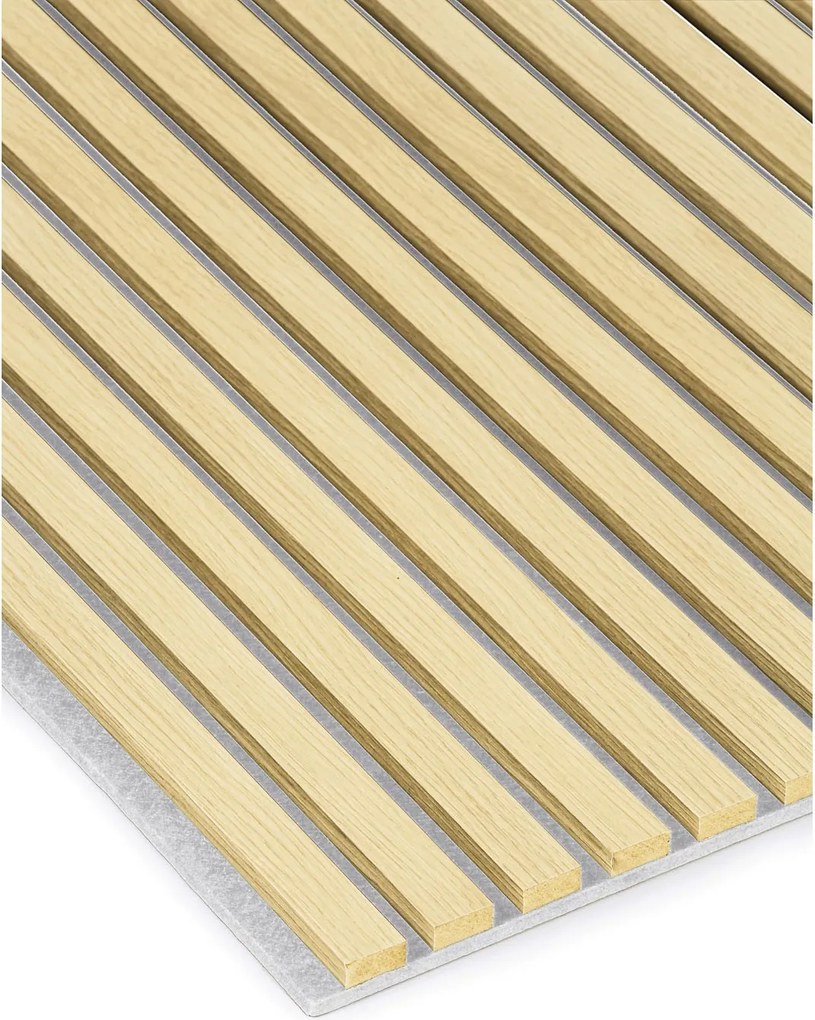 Drewniany panel akustyczny, 2400 x 600 mm, B2BP001, brzoza