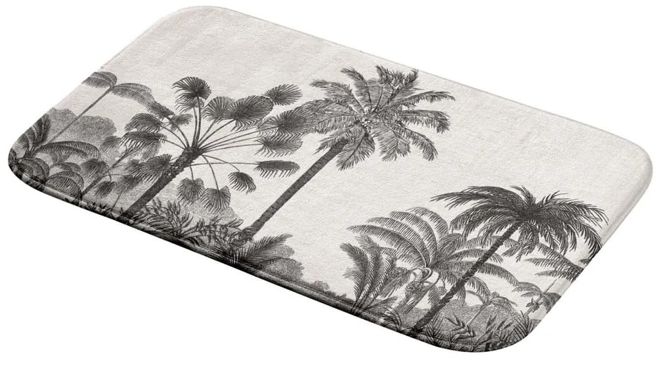 Czarno-beżowy dywanik łazienkowy 45x75 cm Cocoty – douceur d'intérieur