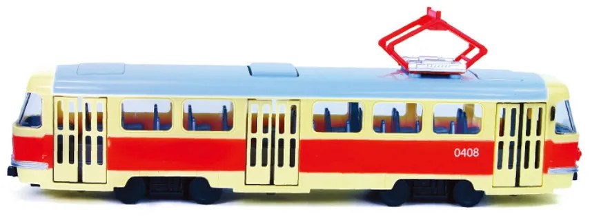 Rappa Tramwaj z dźwiękiem i światłem, 28 cm