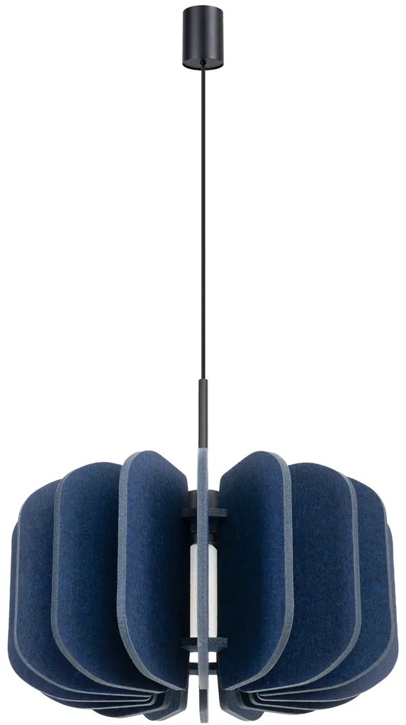 Nowoczesna granatowa lampa glamour R4-T74