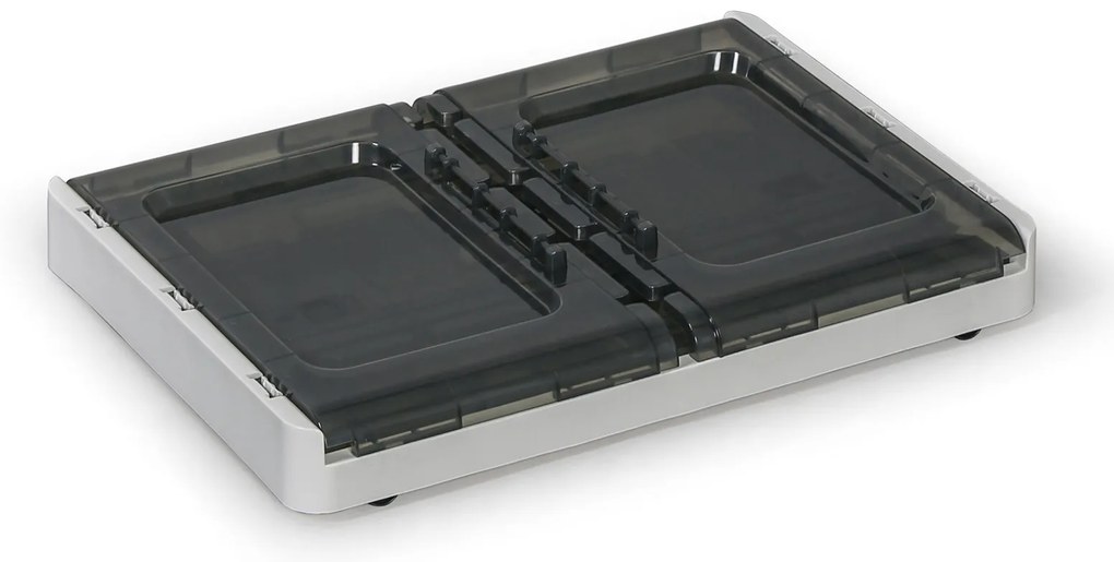 Duży składany regałowy pojemnik XL 68 l, 620×415×330 mm