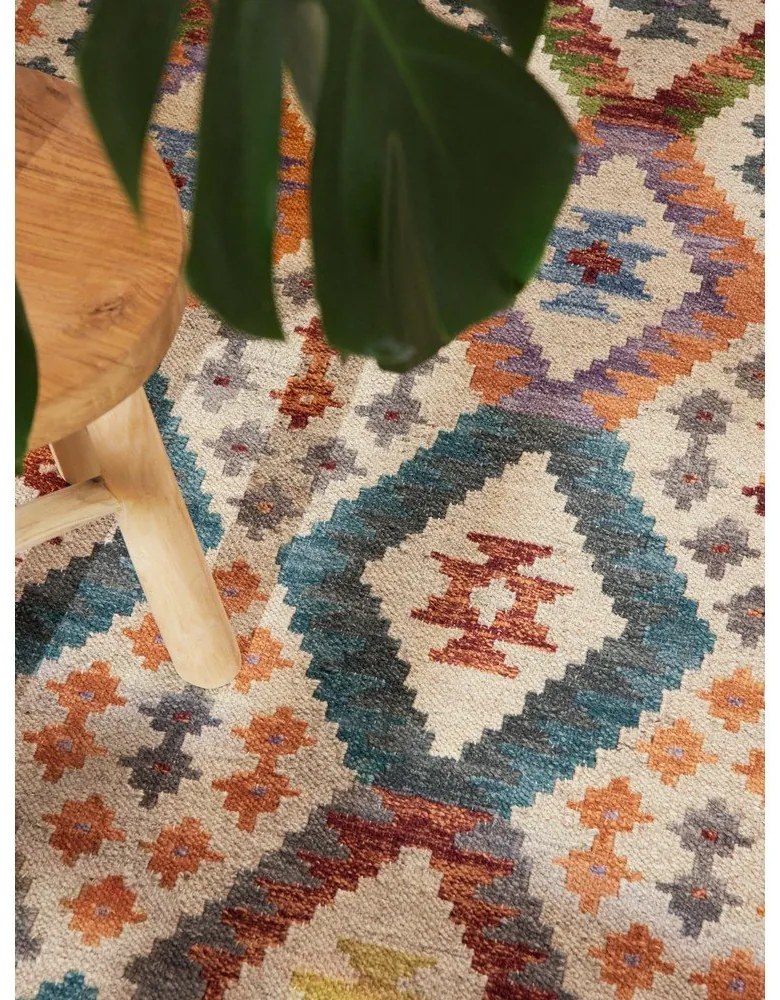 Wełniany dywan dwustronny tkany ręcznie 200x290 cm Kamal Oasis – Nouristan