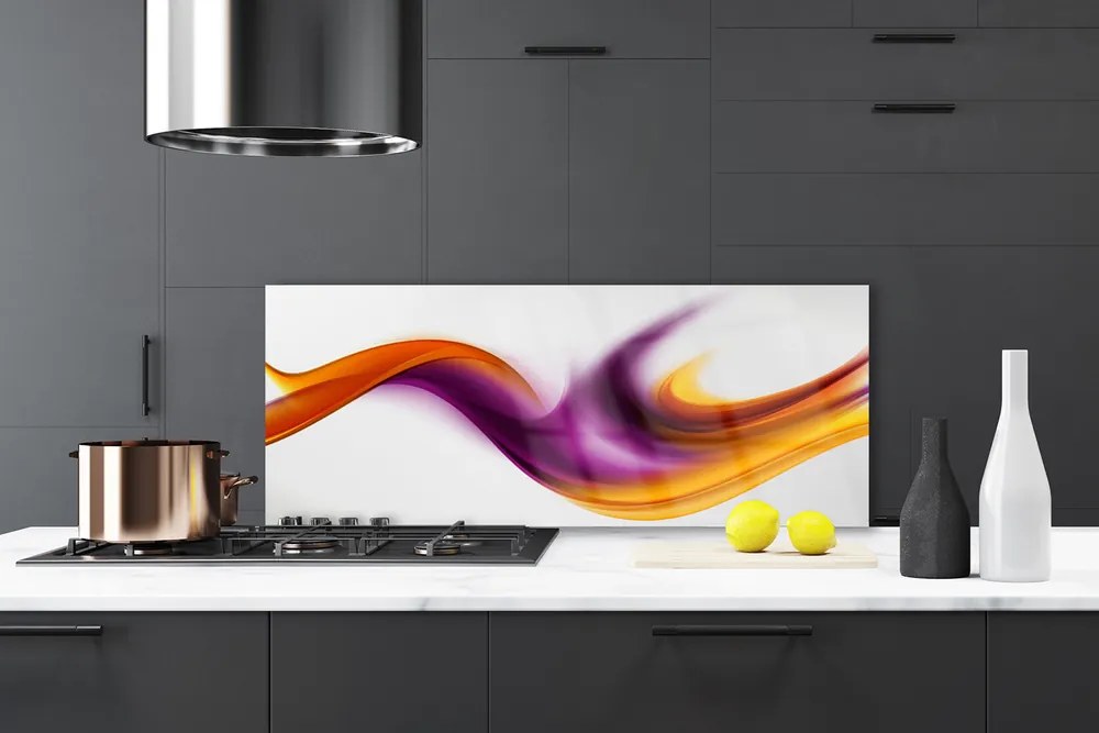 Panel Szklany do Kuchni Nowoczesna Ekspresja Graficzna