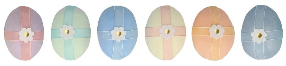 Dekoracje wielkanocne zestaw 6 szt. Surprise Eggs – Meri Meri