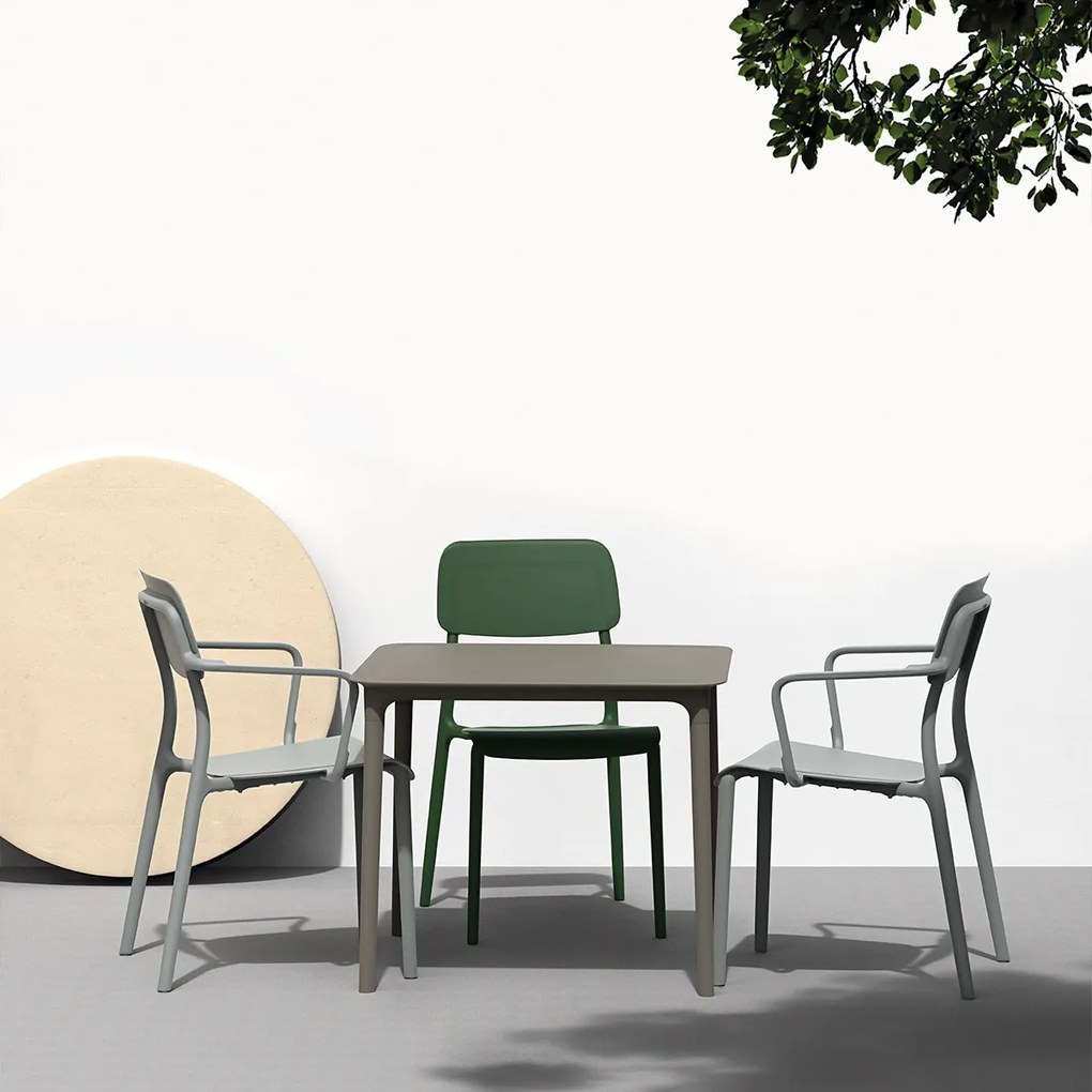 Plastikowy stół do ogrodu Rimo 60, prostokątny