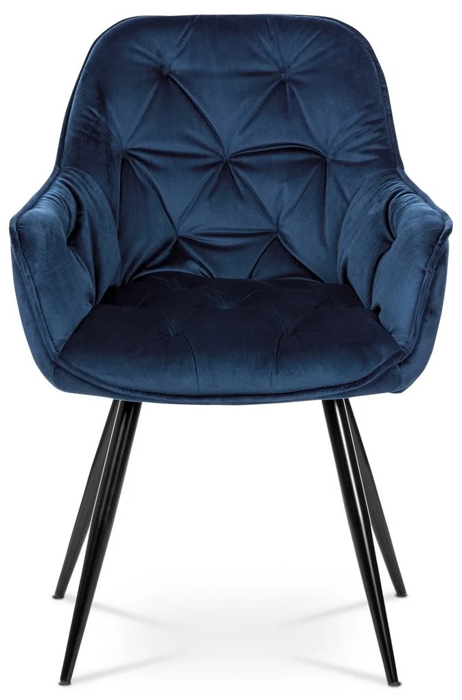 Zestaw krzeseł do jadalni DCH-421 BLUE4, 2 szt.