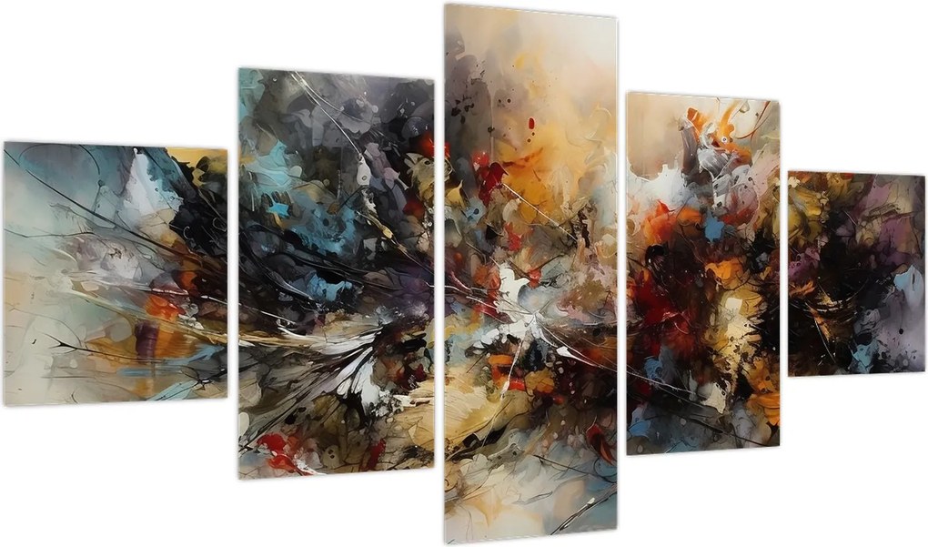Obraz - Grafika abstrakcyjna (125x70 cm)