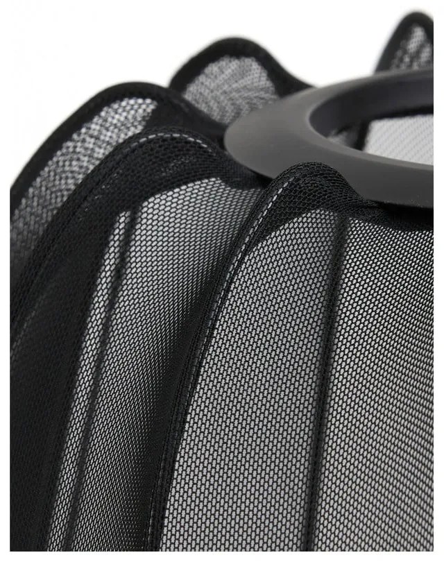 Czarna lampa stołowa (wysokość 60 cm) Plumeria – Light &amp; Living