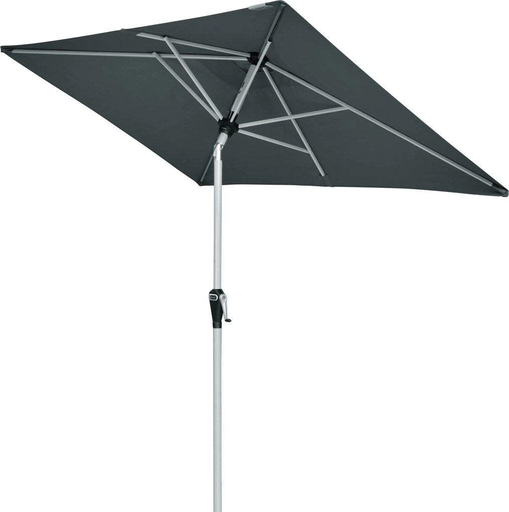 Doppler ACTIVE parasol ogrodowy 210 x 140 cm antracyt