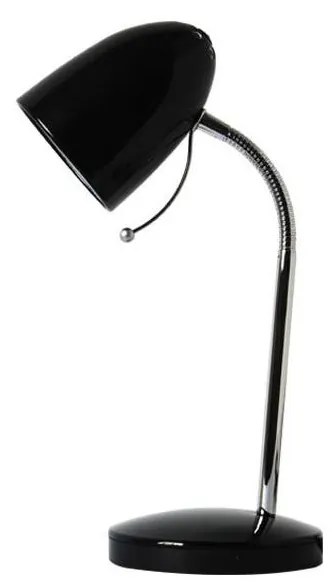 Aigostar - Lampa stołowa 1xE27/36W/230V czarno-chromowana