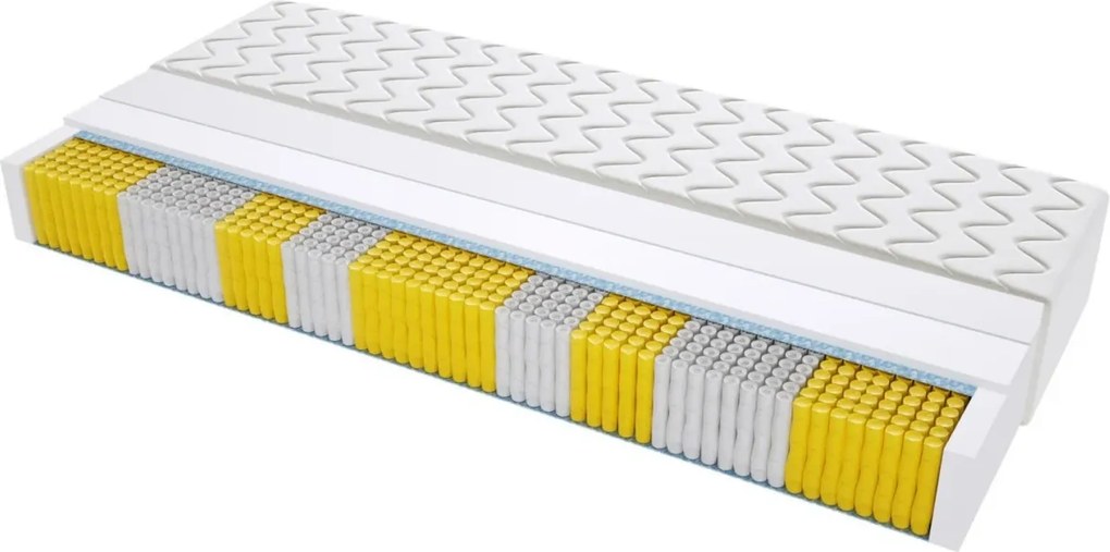 Materac BOLONIA MULTIPOCKET - Rozmiar: 90x180 cm, Wysokość: 15 cm
